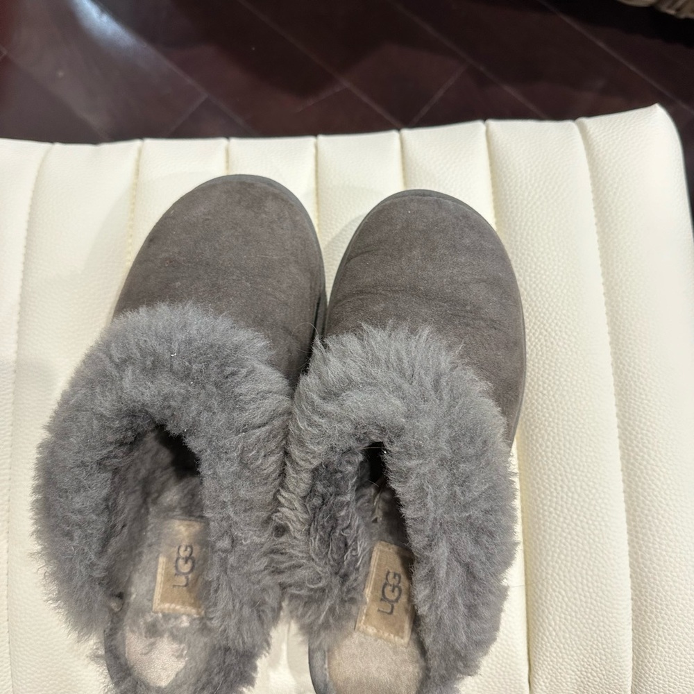 Ugg coquette slippers gray size 8 women’s